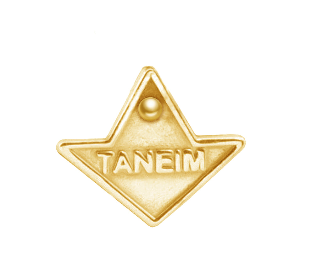TANEIM 14K GOLD STUDS EARRINGS SINGLE (OR) PAIR