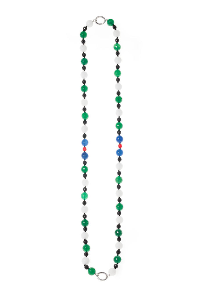 "MIO" SILVER BEYOND UNISEX GEM NECKLACE