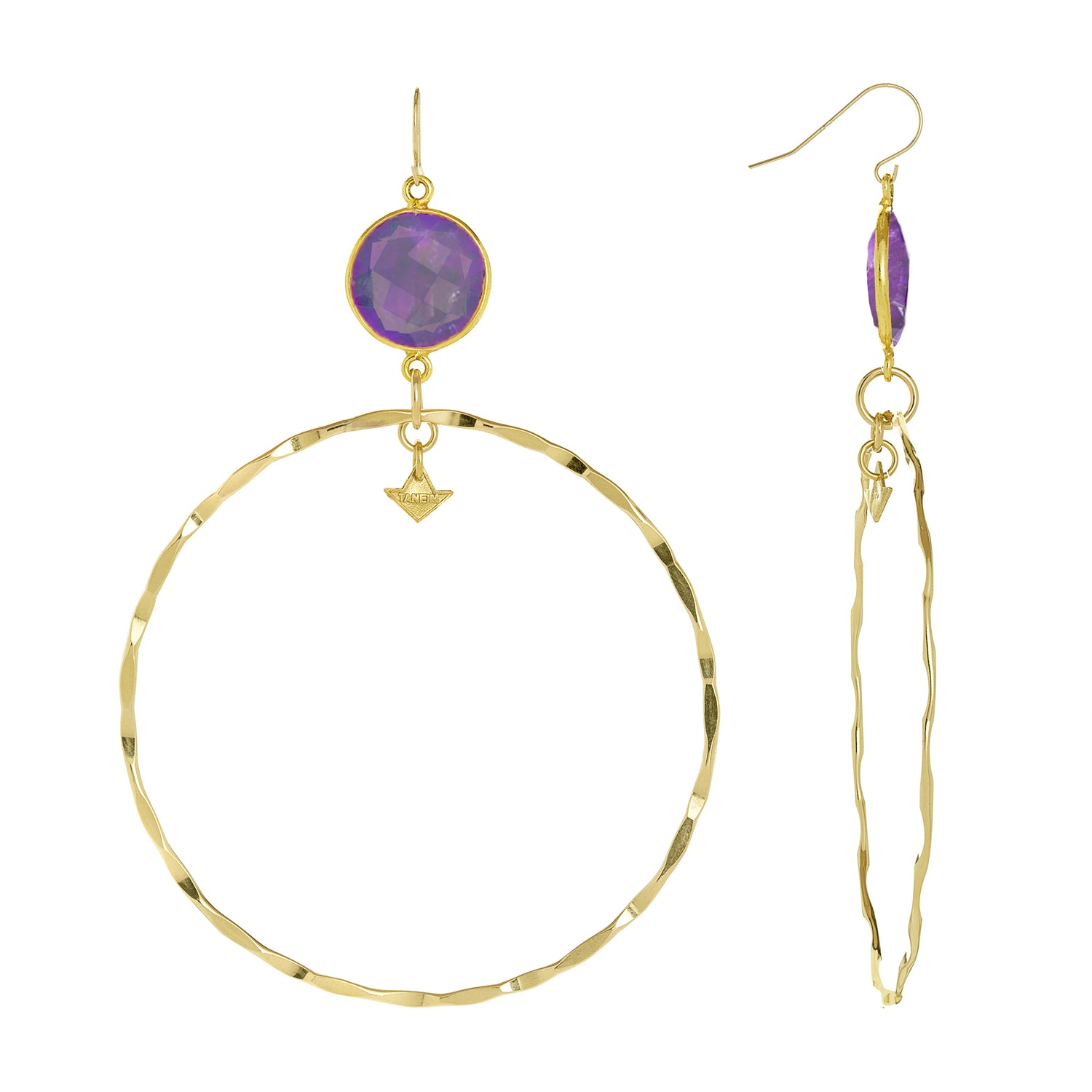 SUPPER HOOPS -"SPIRIT" EARRINGS
