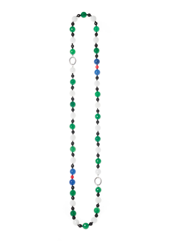 "MIO" SILVER BEYOND UNISEX GEM NECKLACE