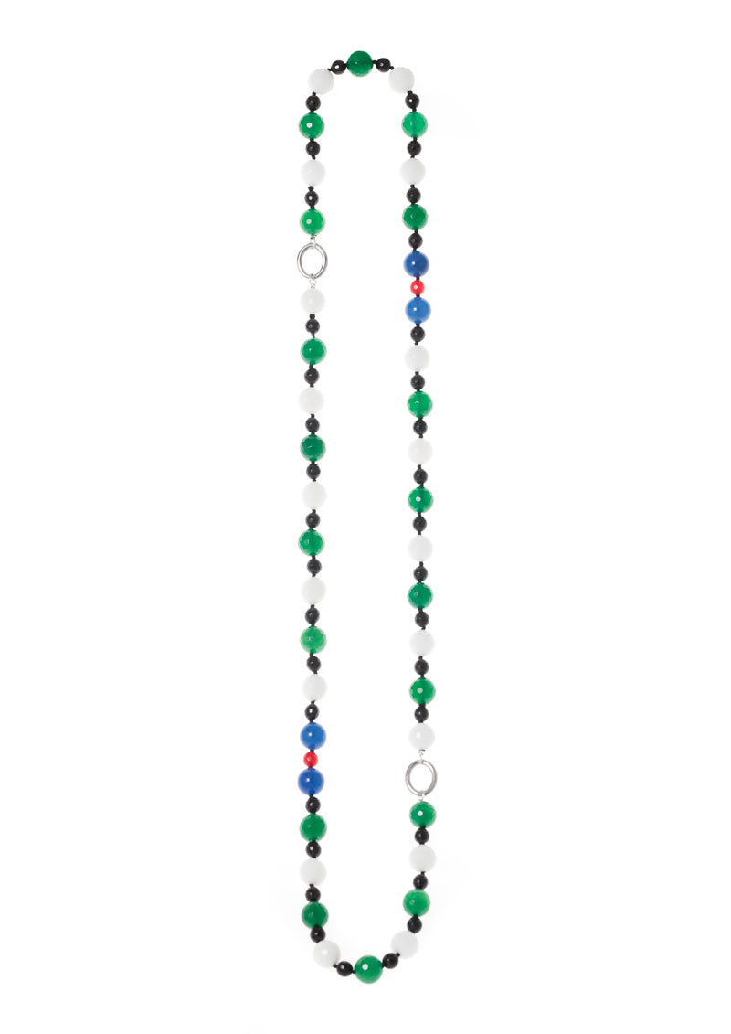 "MIO" SILVER BEYOND UNISEX GEM NECKLACE