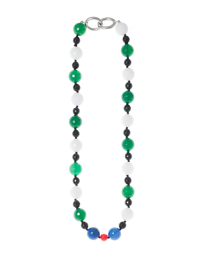 "MIO" SILVER BEYOND UNISEX GEM NECKLACE