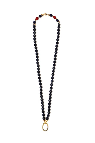 "GLOW - TIGER EYE" 14K YELLOW GOLD BEYOND GEM NECKLACE