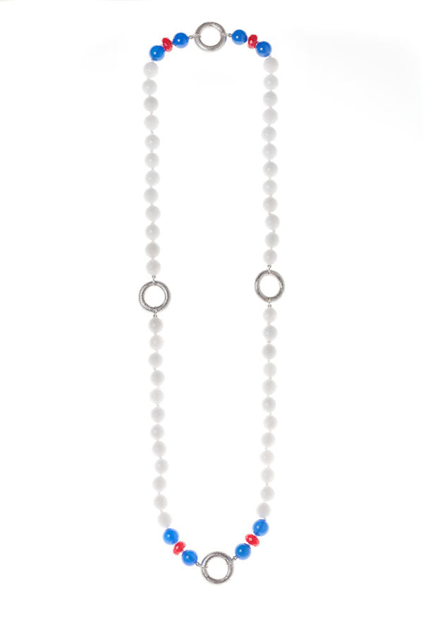 PEARL GEM UNISEX NECKLACE - GIVE&GIVEN