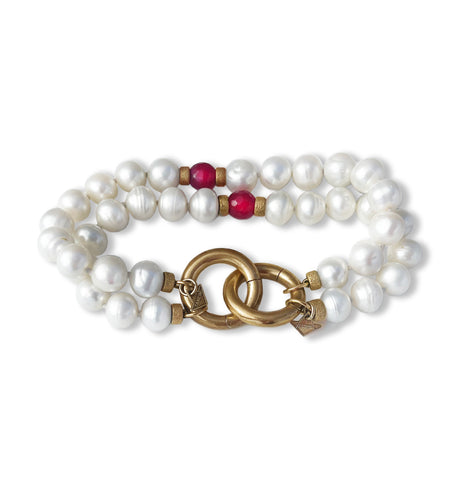 BEYOND 4 IN 1 "LOVE" BRACELET & NECLACE - 14K GOLD & SILVER