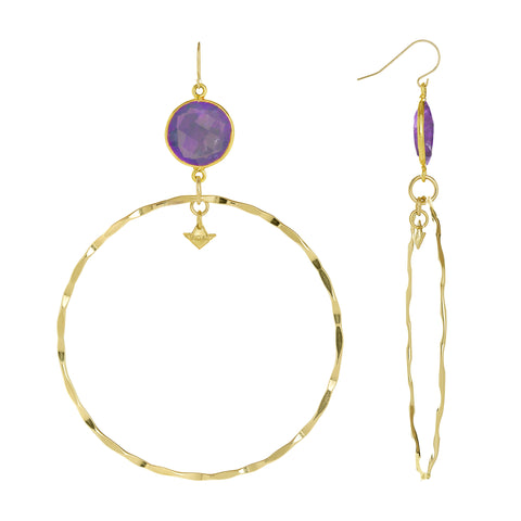 SUPPER HOOPS -"SPIRIT" EARRINGS