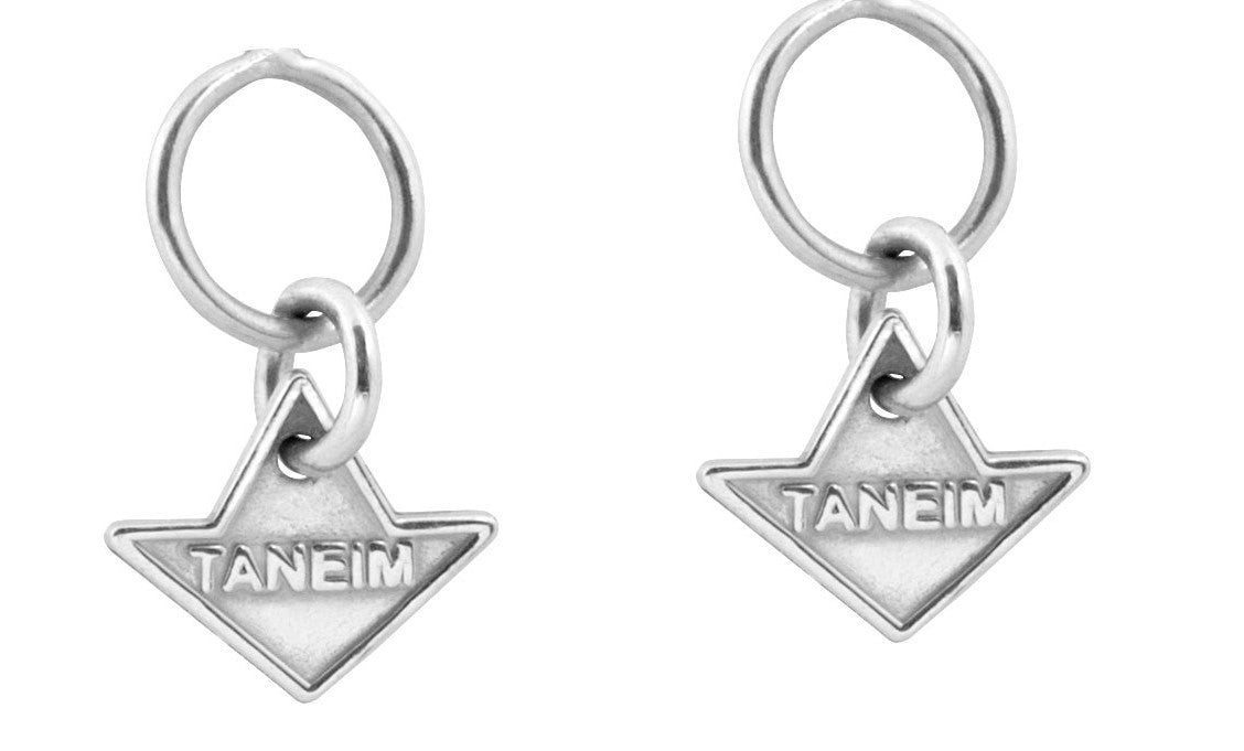 1 ONE - GOLD (OR) 925 SILVER TANEIM STAR "DANGLIER"